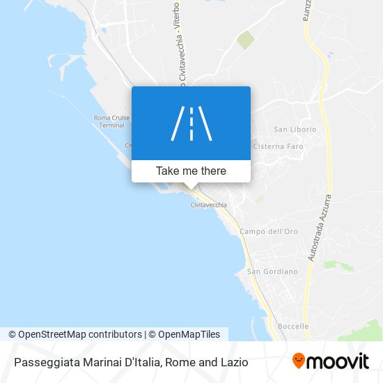 Passeggiata Marinai D'Italia map