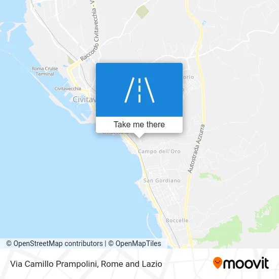 Camillo Prampolini Street map