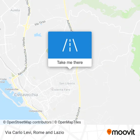 Carlo Levi Street map