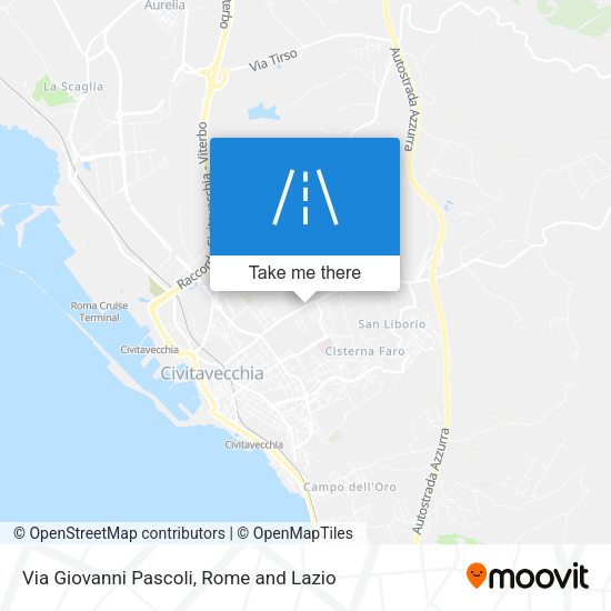 Via Giovanni Pascoli map
