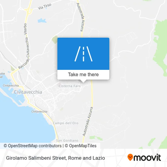 Girolamo Salimbeni Street map