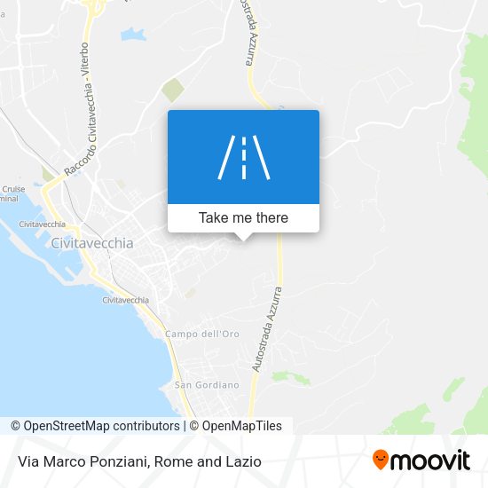 Via Marco Ponziani map