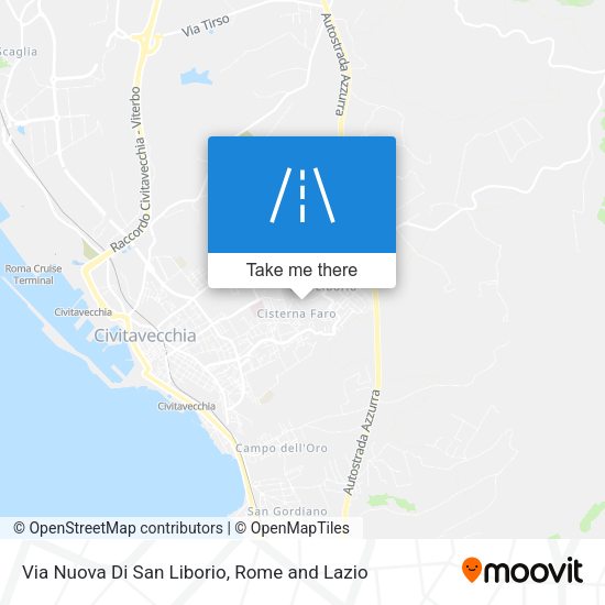 Via Nuova Di San Liborio map