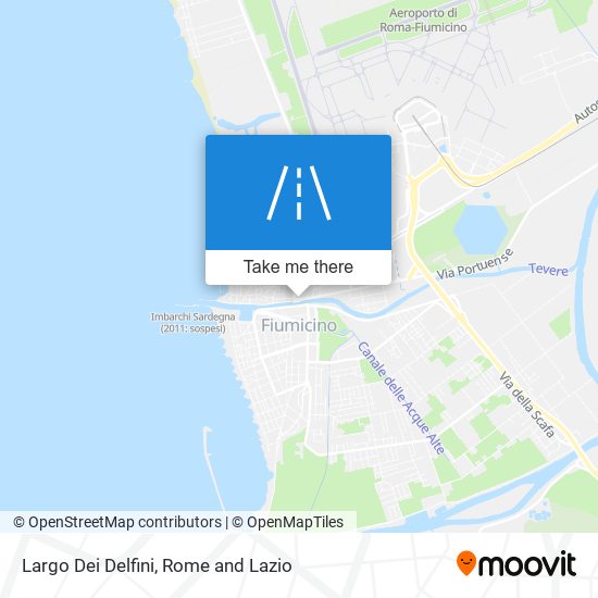 Largo Dei Delfini map