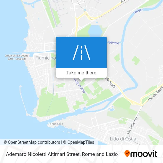 Ademaro Nicoletti Altimari Street map