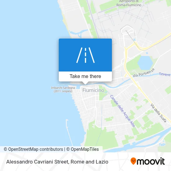 Alessandro Cavriani Street map