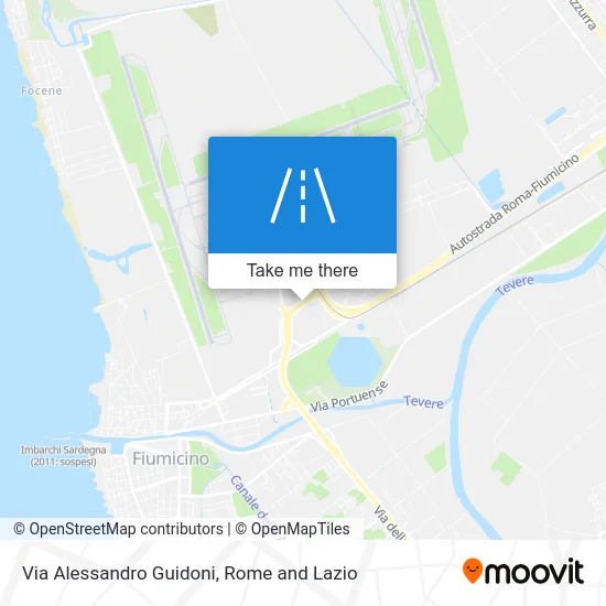 Alessandro Guidoni Street map