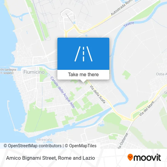 Amico Bignami Street map
