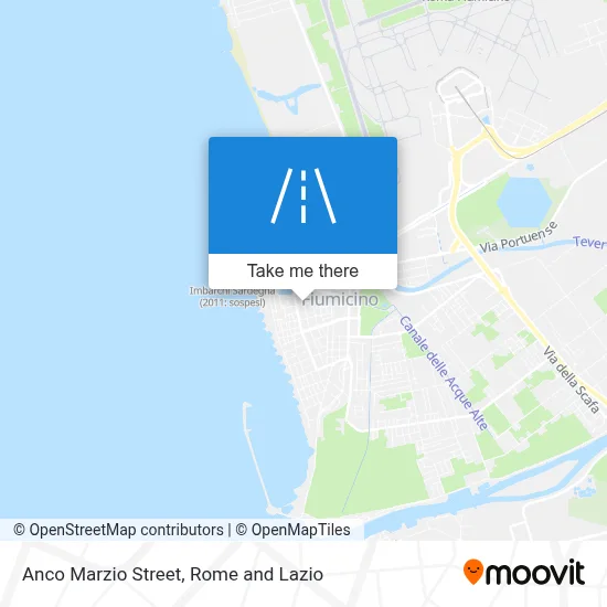 Anco Marzio Street map