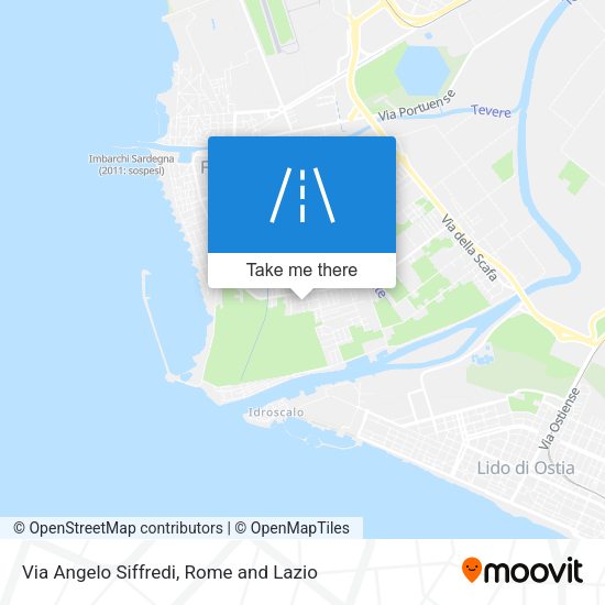 Via Angelo Siffredi map