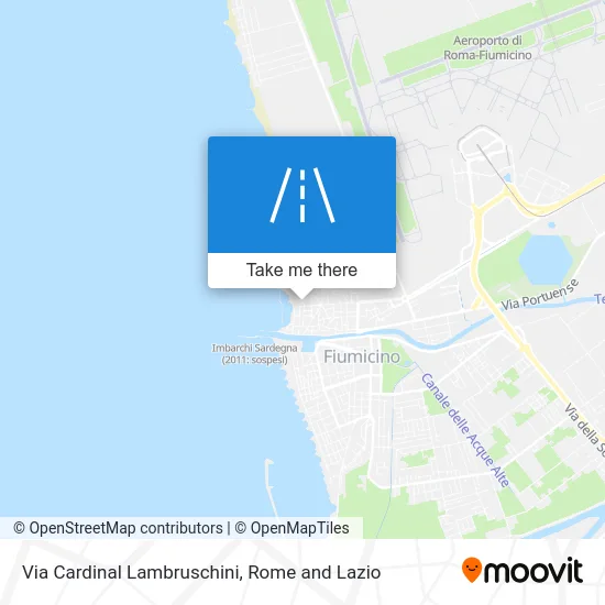 Cardinal Lambruschini Street map