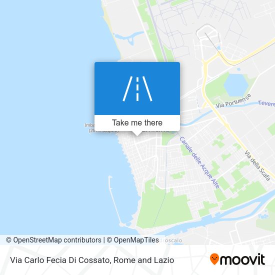 Via Carlo Fecia Di Cossato map