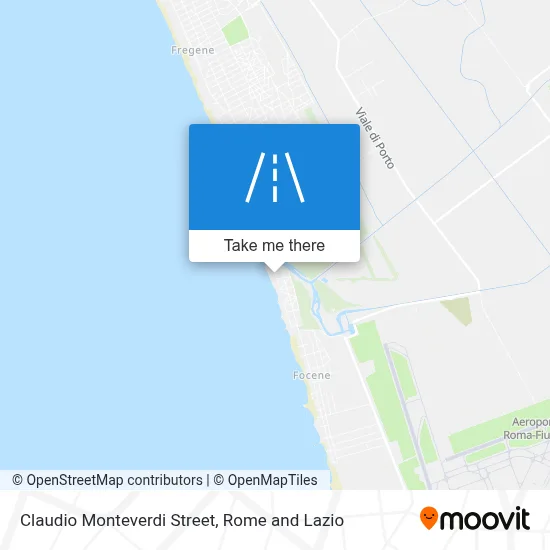 Claudio Monteverdi Street map