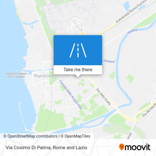 Via Cosimo Di Palma map