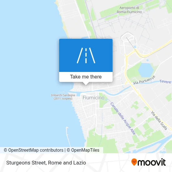 Sturgeons Street map