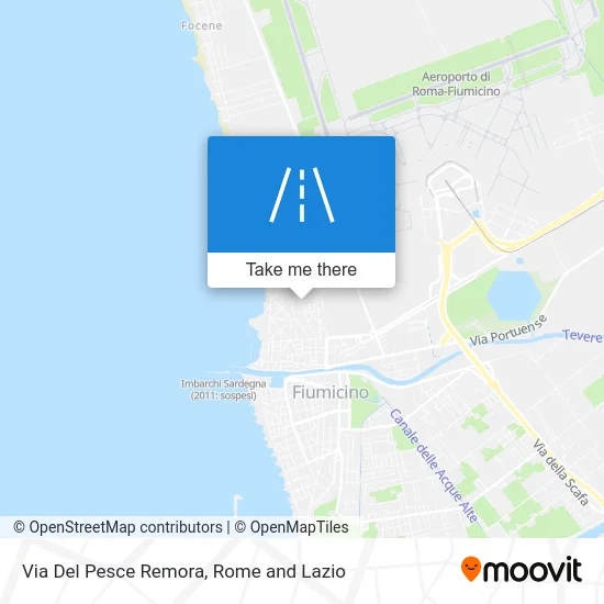 Pesce Remora Street map