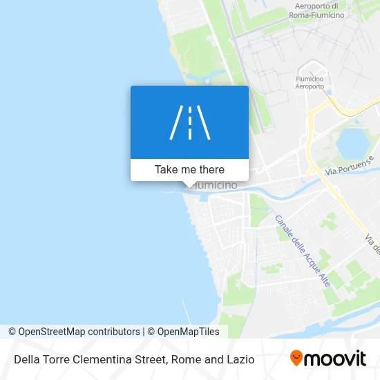 Della Torre Clementina Street map