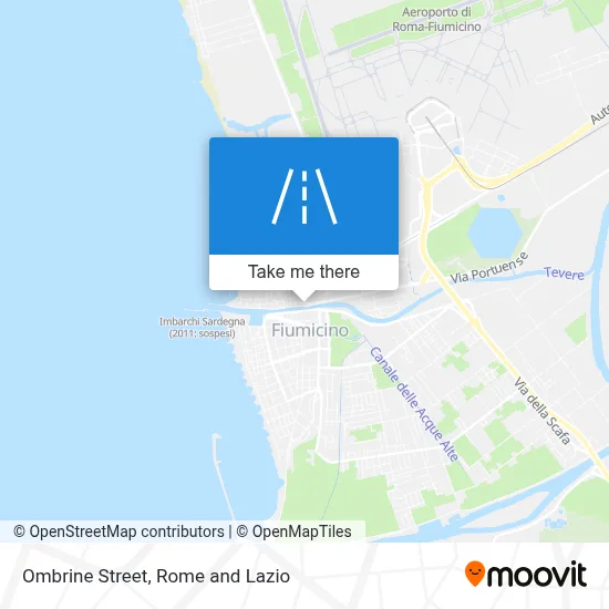 Ombrine Street map