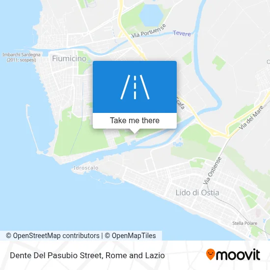 Dente Del Pasubio Street map