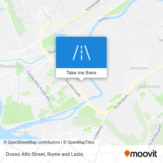 Dosso Alto Street map