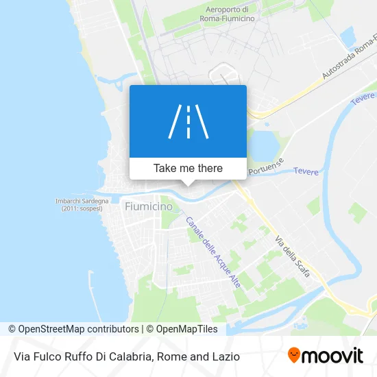 Fulco Ruffo Di Calabria Street map