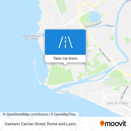 Gaetano Carolei Street map