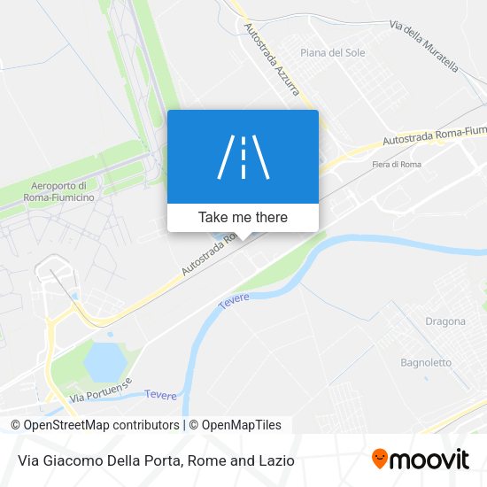 Via Giacomo Della Porta map