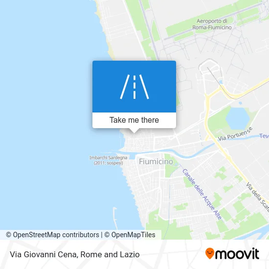 Giovanni Cena Street map