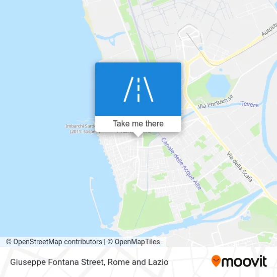 Giuseppe Fontana Street map