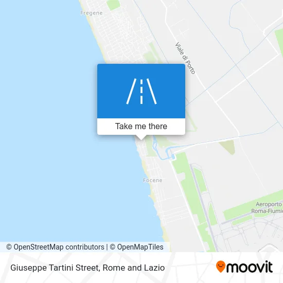 Giuseppe Tartini Street map