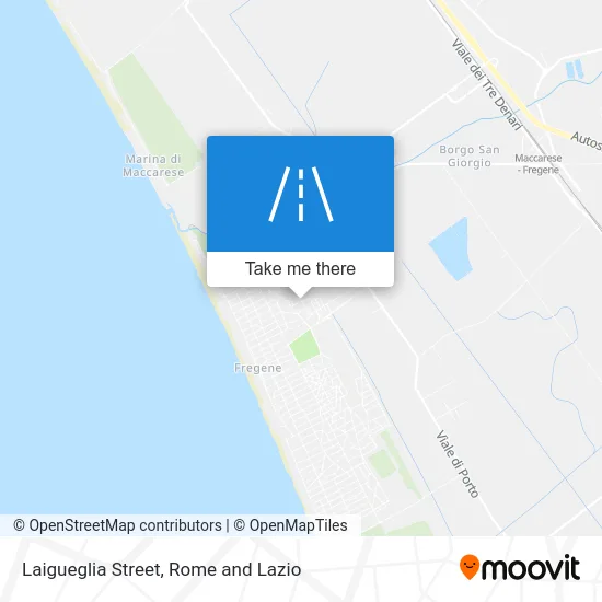 Laigueglia Street map