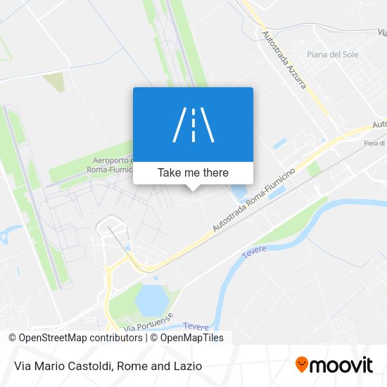 Via Mario Castoldi map