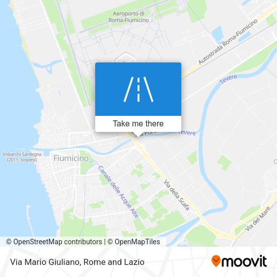Via Mario Giuliano map
