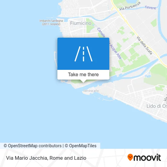 Mario Jacchia Street map