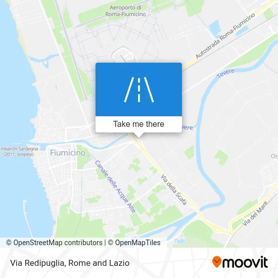 Redipuglia Street map