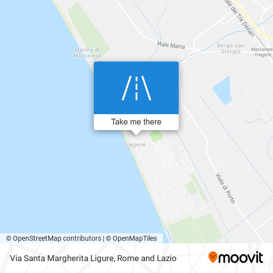 Via Santa Margherita Ligure map