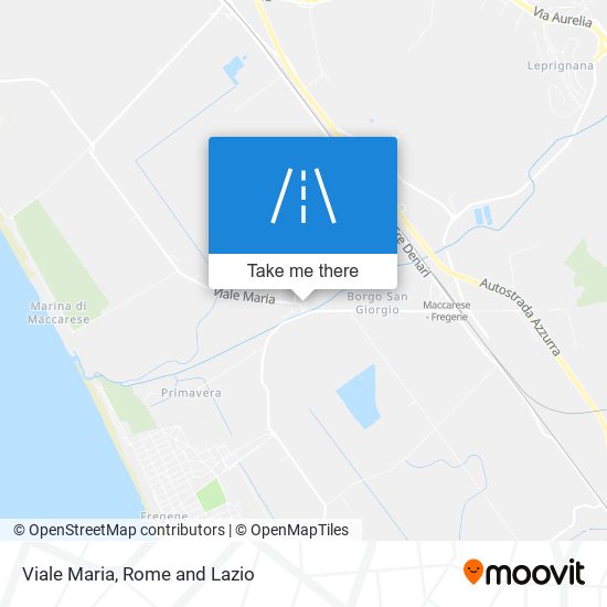 Viale Maria map