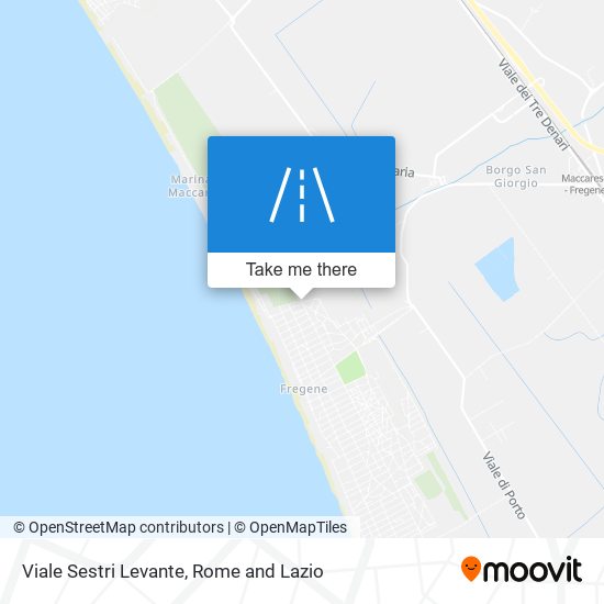 Viale Sestri Levante map