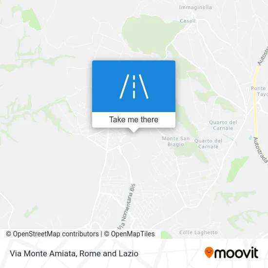 Mount Amiata Street map