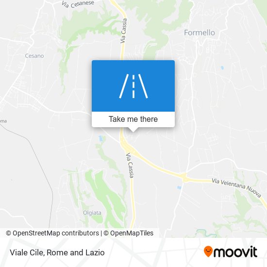 Viale Cile map