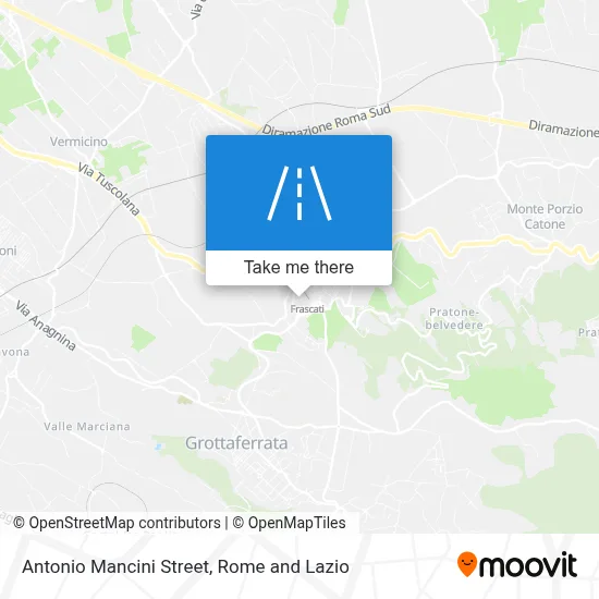 Antonio Mancini Street map