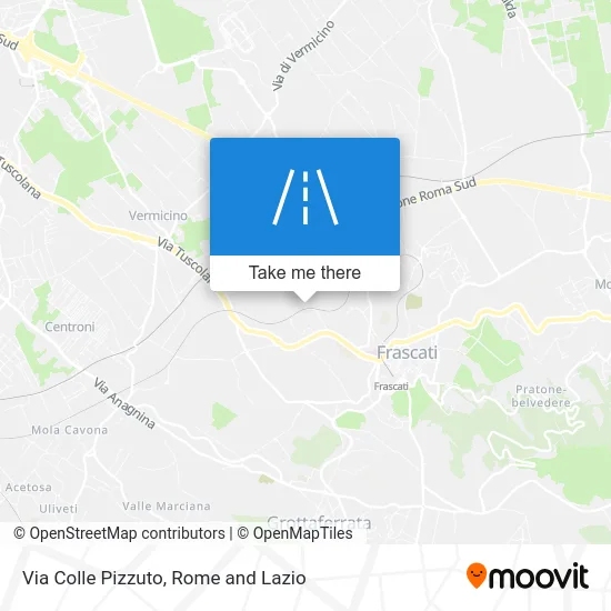 Pizzuto Hill Street map