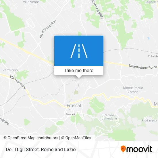 Dei Ttigli Street map