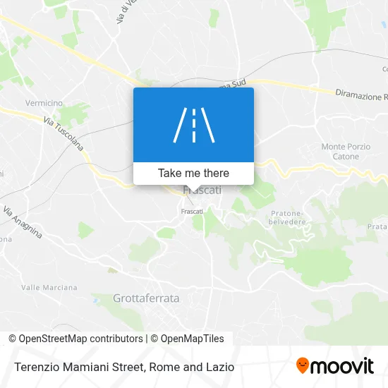 Terenzio Mamiani Street map