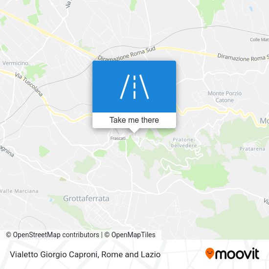 Vialetto Giorgio Caproni map