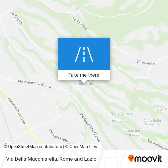 Macchiarella Street map