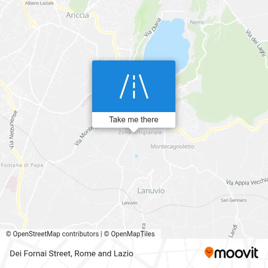 Dei Fornai Street map
