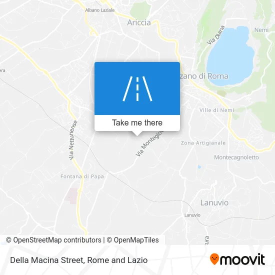 Della Macina Street map