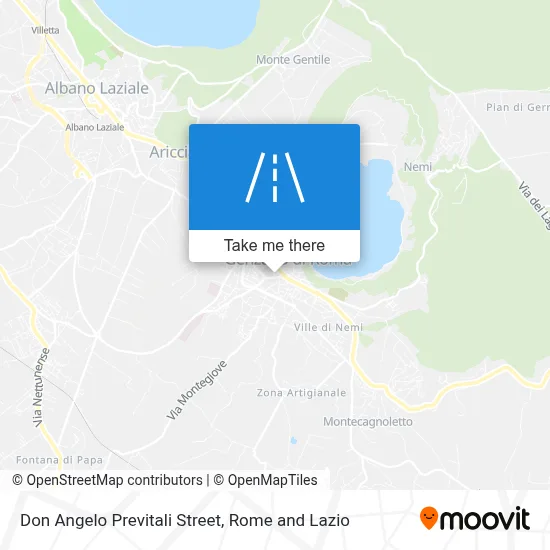 Don Angelo Previtali Street map