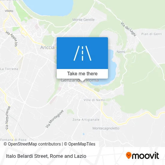 Italo Belardi Street map